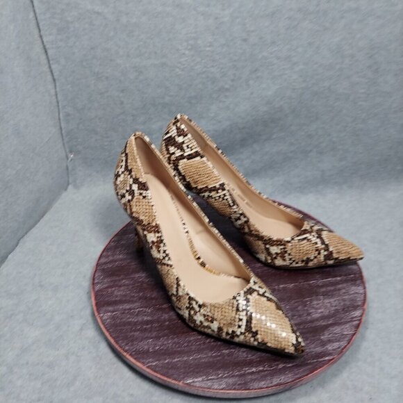 Wild Diva Shoes - Wild Diva Lounge Snakeskin High Heel size 10.5